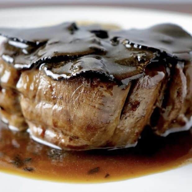 black winter truffle