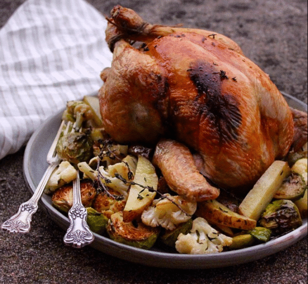 black truffle chicken