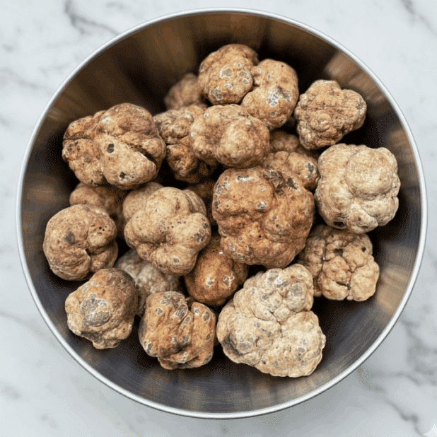 Fresh White Spring Truffles