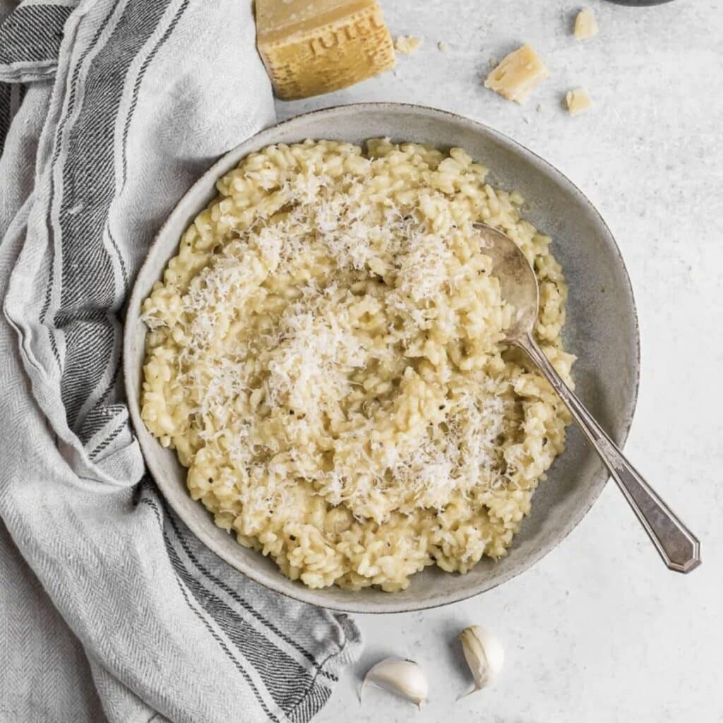 truffle sauce risotto