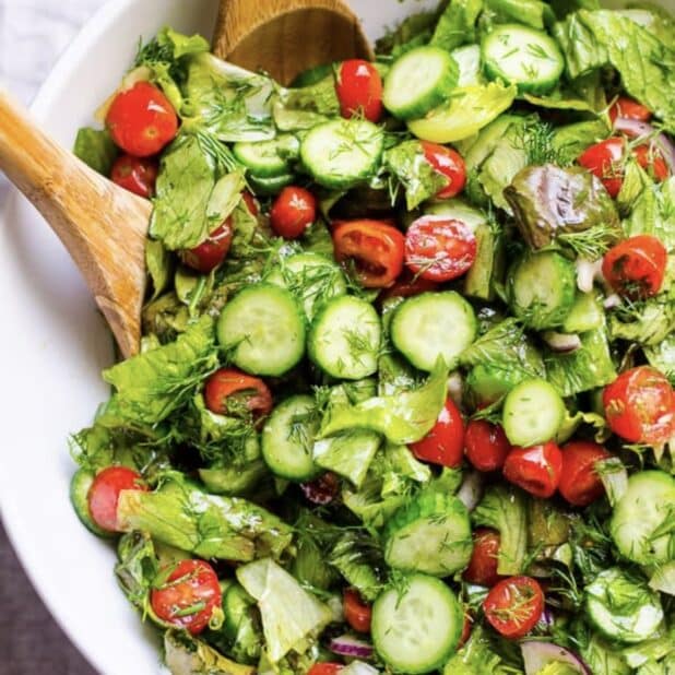 truffle oil salad