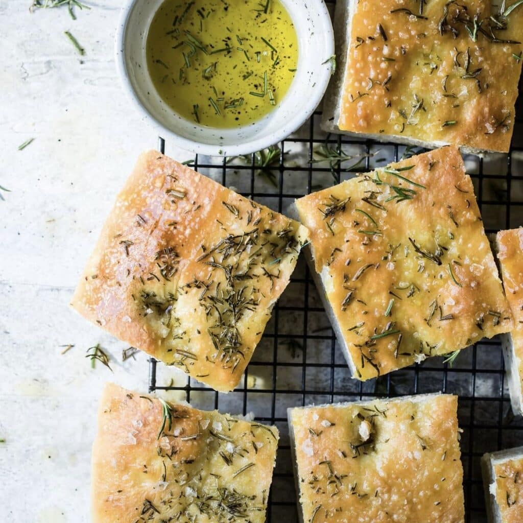 Truffle Oil focaccia
