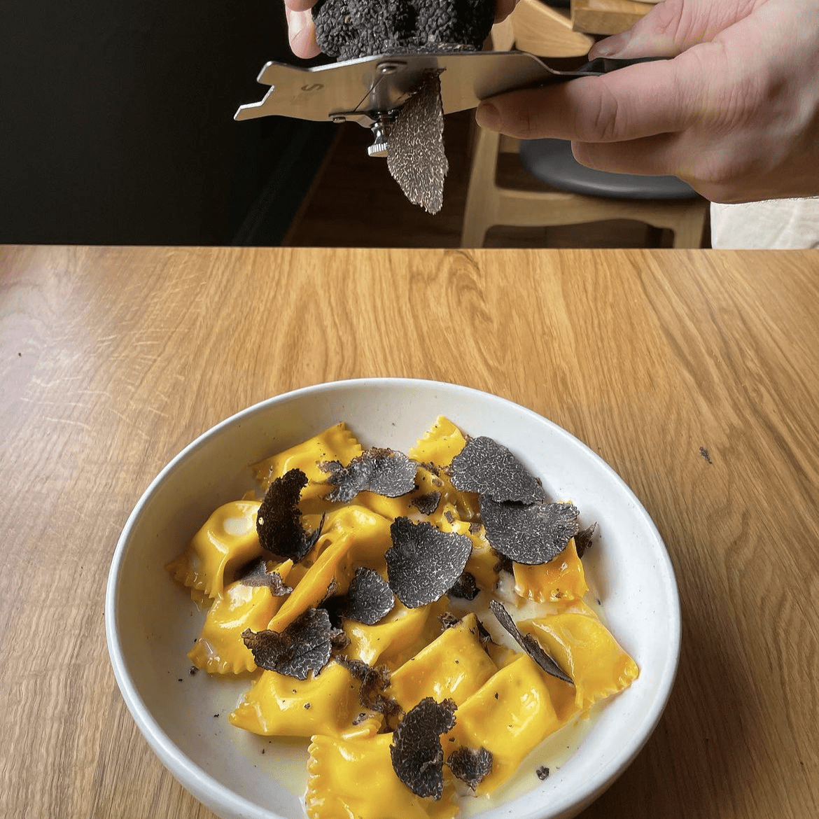 black truffle pasta