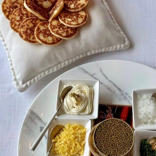 Blinis for Caviar