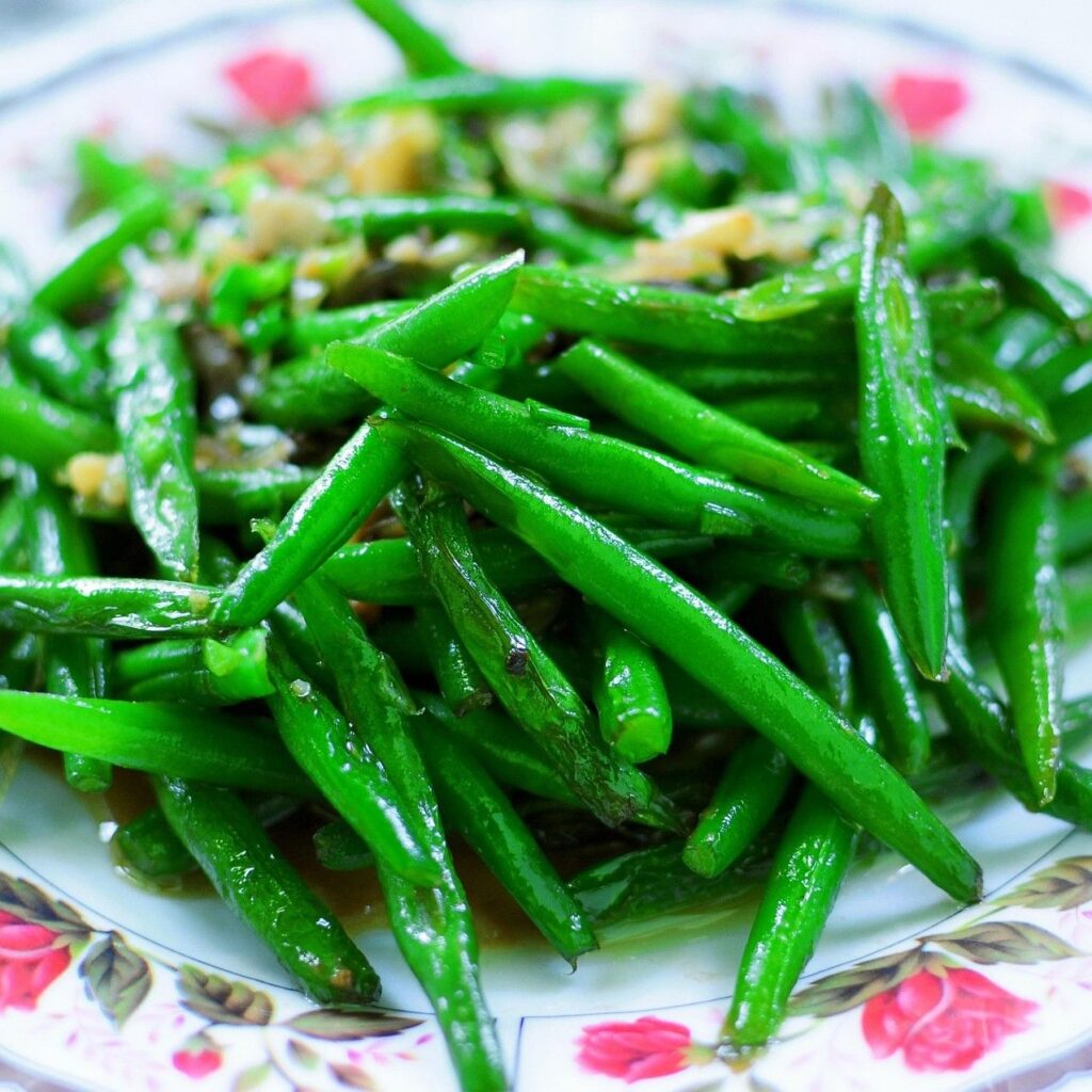 Truffle Butter and Chilli Green Beans